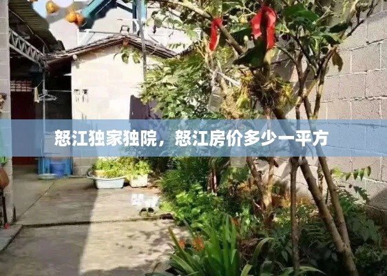 怒江独家独院，怒江房价多少一平方 