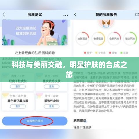 科技与美丽交融，明星护肤的合成之旅