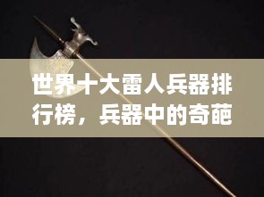 世界十大雷人兵器排行榜，兵器中的奇葩，你敢挑战吗？