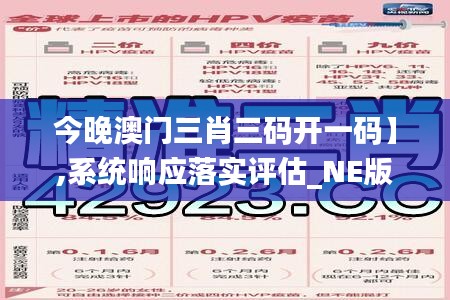 今晚澳门三肖三码开一码】,系统响应落实评估_NE版61.572