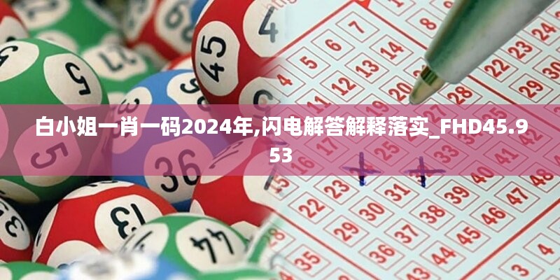 白小姐一肖一码2024年,闪电解答解释落实_FHD45.953