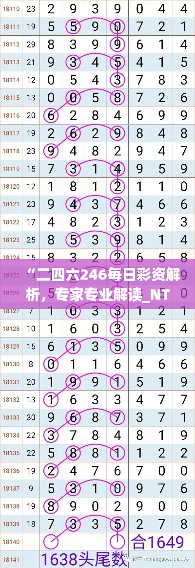 “二四六246每日彩资解析，专家专业解读_NTA96.452经典版”