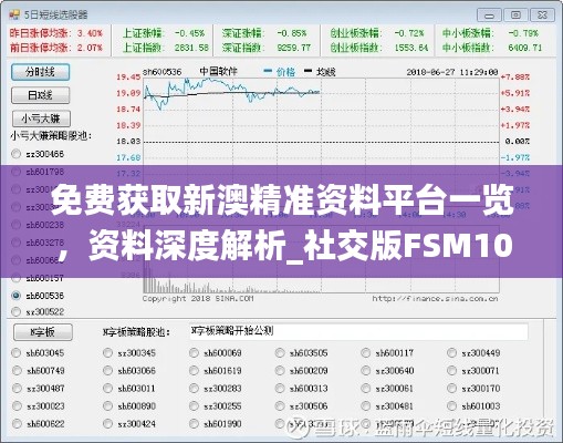 免费获取新澳精准资料平台一览，资料深度解析_社交版FSM106.4揭秘