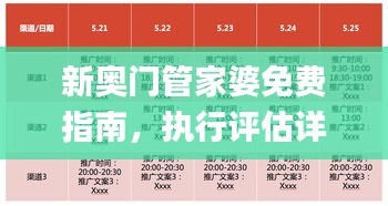 新奥门管家婆免费指南，执行评估详解_KQF68.192版