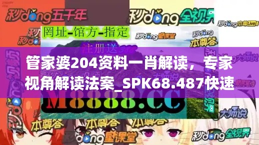 管家婆204资料一肖解读，专家视角解读法案_SPK68.487快速版