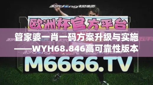 管家婆一肖一码方案升级与实施——WYH68.846高可靠性版本