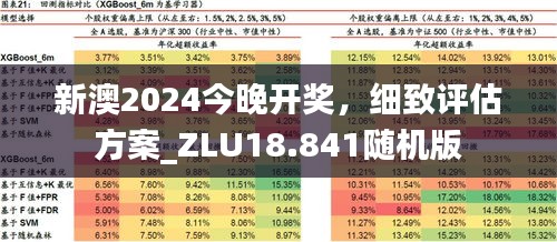 新澳2024今晚开奖，细致评估方案_ZLU18.841随机版