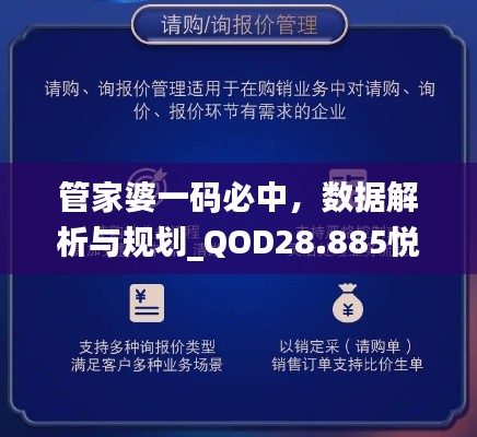 管家婆一码必中，数据解析与规划_QOD28.885悦享版