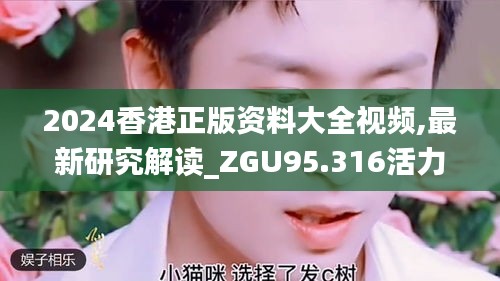 2024香港正版资料大全视频,最新研究解读_ZGU95.316活力版