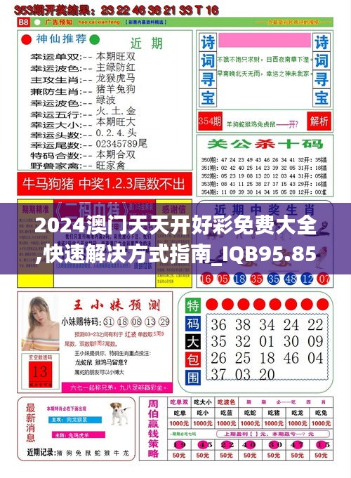 2024澳门天天开好彩免费大全,快速解决方式指南_IQB95.851家居版