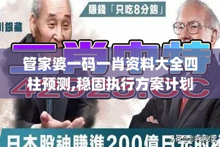 管家婆一码一肖资料大全四柱预测,稳固执行方案计划_RNC95.757调整版