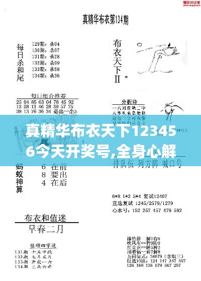 真精华布衣天下123456今天开奖号,全身心解答具体_PGY95.919社交版