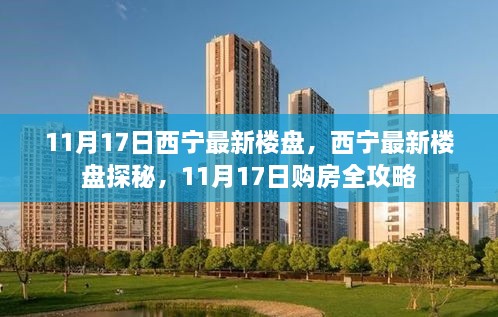 11月17日西宁最新楼盘探秘，购房全攻略