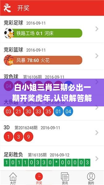 白小姐三肖三期必出一期开奖虎年,认识解答解释落实_YOQ9.64.81人工智能版