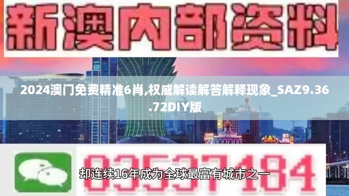 2024澳门免费精准6肖,权威解读解答解释现象_SAZ9.36.72DIY版