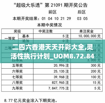 二四六香港天天开彩大全,灵活性执行计划_UOM8.72.84寻找版