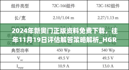 2024年新奥门正版资料免费下载，往年11月19日评估解答策略解析_HGR6.70.70设计师版