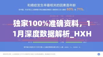 独家100%准确资料，11月深度数据解析_HXH1.70.49升级版