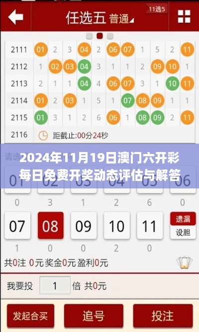 2024年11月19日澳门六开彩每日免费开奖动态评估与解答计划_HCS2.62.91沉浸版