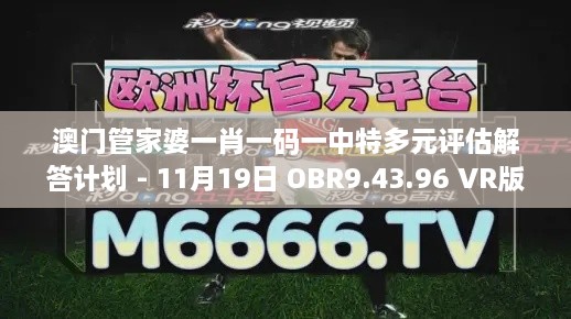 澳门管家婆一肖一码一中特多元评估解答计划 - 11月19日 OBR9.43.96 VR版