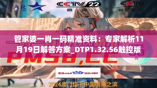 管家婆一肖一码精准资料：专家解析11月19日解答方案_DTP1.32.56触控版