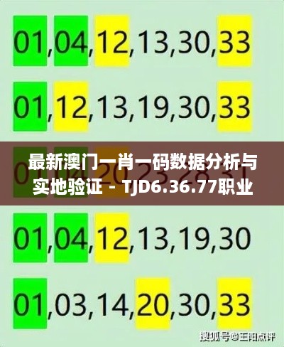 最新澳门一肖一码数据分析与实地验证 - TJD6.36.77职业版（11月19日）