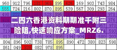 二四六香港资料期期准千附三险阻,快速响应方案_MRZ6.47.99炼骨境