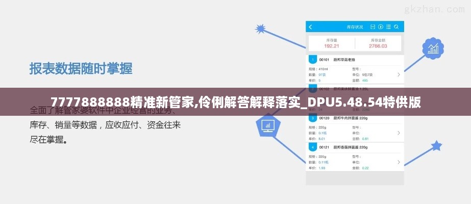 7777888888精准新管家,伶俐解答解释落实_DPU5.48.54特供版