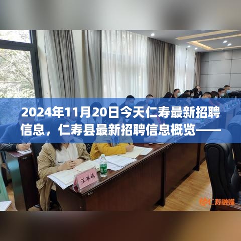 2024年11月20日仁寿县最新招聘信息概览