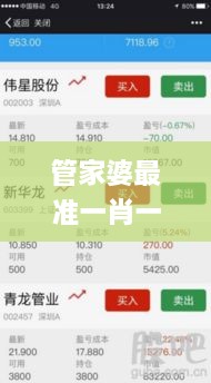 管家婆最准一肖一特327期,即时解答解释落实_WTL5.22.31投资版