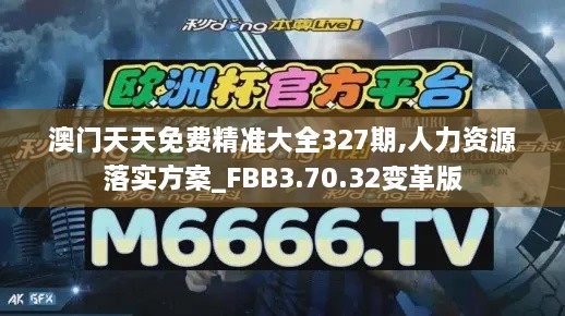 澳门天天免费精准大全327期,人力资源落实方案_FBB3.70.32变革版