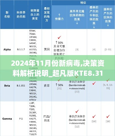 2024年11月份新病毒,决策资料解析说明_超凡版KTE8.31