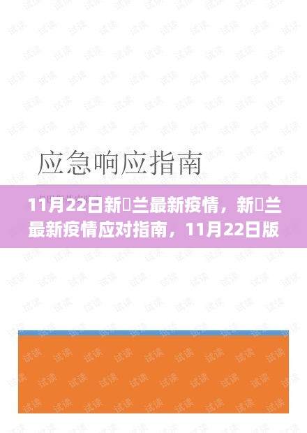 11月22日新襾兰最新疫情，新襾兰最新疫情应对指南，11月22日版，适合初学者与进阶用户