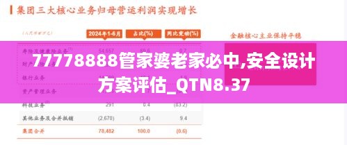 77778888管家婆老家必中,安全设计方案评估_QTN8.37