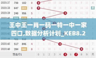 王中王一肖一码一特一中一家四口,数据分析计划_KEB8.29