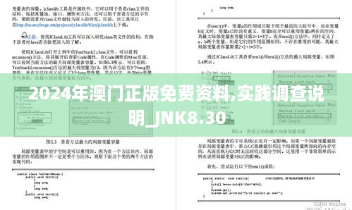 2024年澳门正版免费资料,实践调查说明_JNK8.30