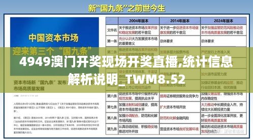 4949澳门开奖现场开奖直播,统计信息解析说明_TWM8.52