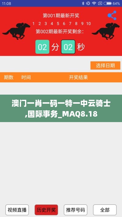 澳门一肖一码一特一中云骑士,国际事务_MAQ8.18