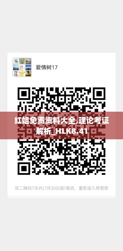 红姐免费资料大全,理论考证解析_HLK8.41