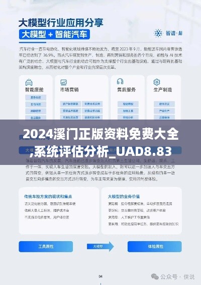 2024溪门正版资料免费大全,系统评估分析_UAD8.83