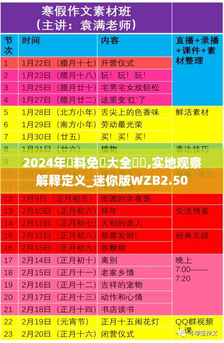 2024年資料免費大全優勢,实地观察解释定义_迷你版WZB2.50