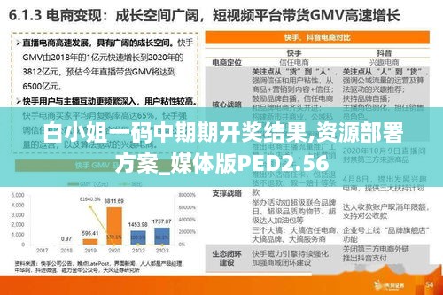 白小姐一码中期期开奖结果,资源部署方案_媒体版PED2.56