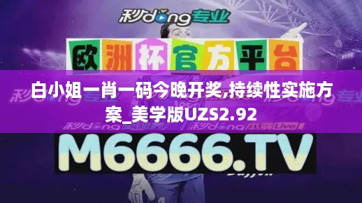 白小姐一肖一码今晚开奖,持续性实施方案_美学版UZS2.92