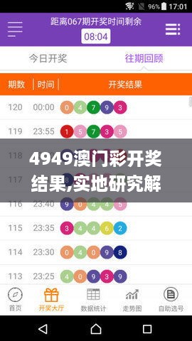 4949澳门彩开奖结果,实地研究解答协助_影像处理版GRD2.4