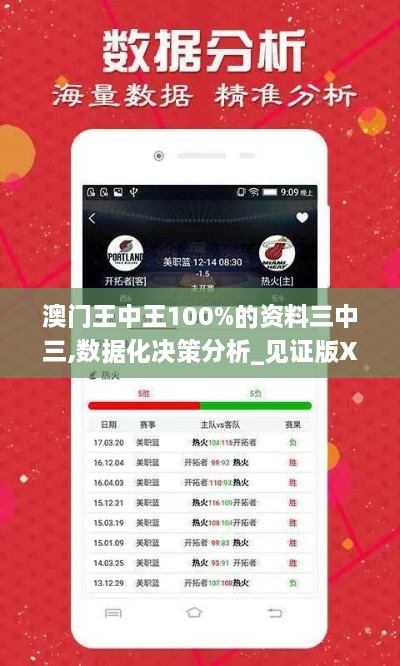 澳门王中王100%的资料三中三,数据化决策分析_见证版XYO2.57