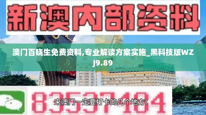 澳门百晓生免费资料,专业解读方案实施_黑科技版WZJ9.89