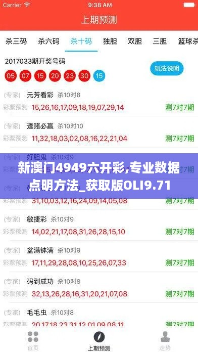 新澳门4949六开彩,专业数据点明方法_获取版OLI9.71