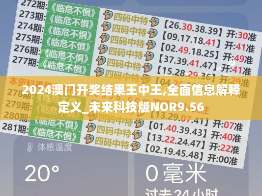 2024澳门开奖结果王中王,全面信息解释定义_未来科技版NOR9.56