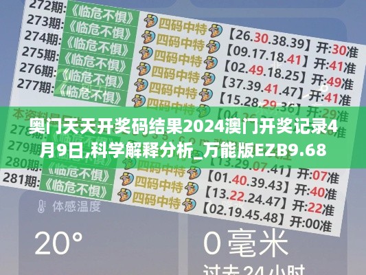 奥门天天开奖码结果2024澳门开奖记录4月9日,科学解释分析_万能版EZB9.68