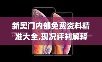 新奥门内部免费资料精准大全,现况评判解释说法_豪华款XSH9.12